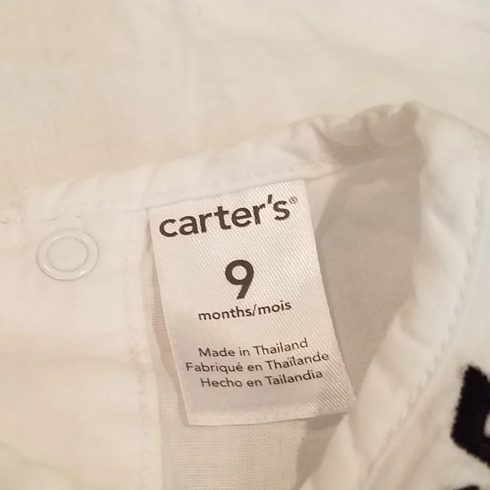 Carter's Embroidered Shirt 9m